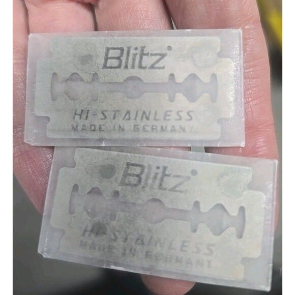 Vintage Van Der Hagen Safety Razor Germany Stainless Steel 9 Blades **READ** - Picture 3 of 10